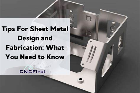 sheet metal design tips|types of sheet metal fabrication.